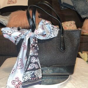 Kate Spade New York Lola Glitter Satchel/Crossbody